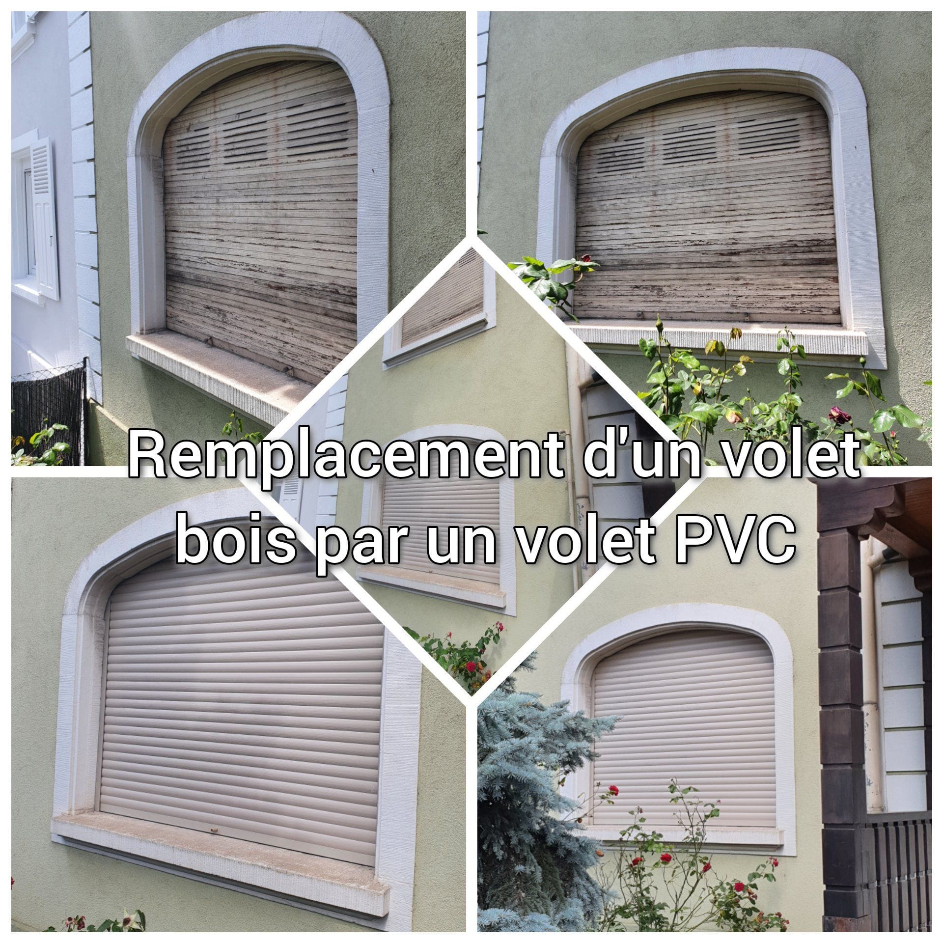 Maison alsacienne équipée de volets par Techni Fermetures