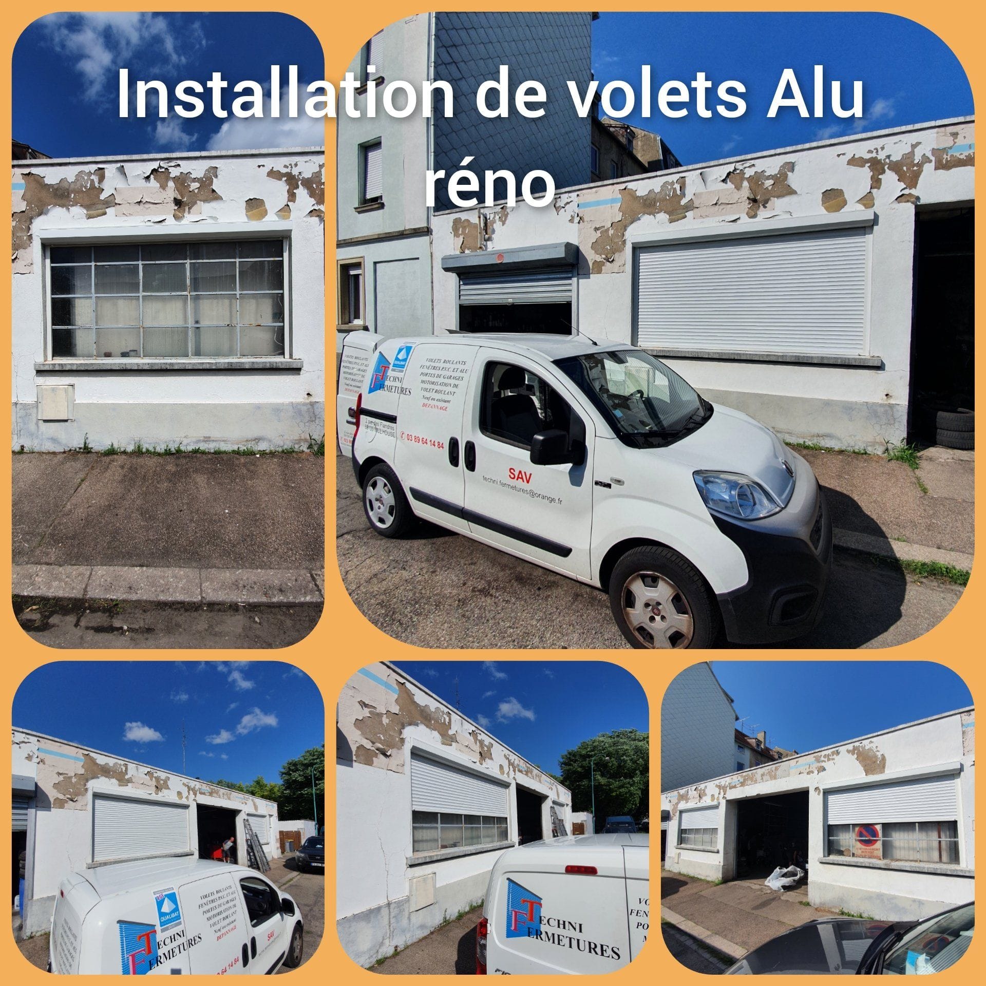Volets et baie vitrée motorisés